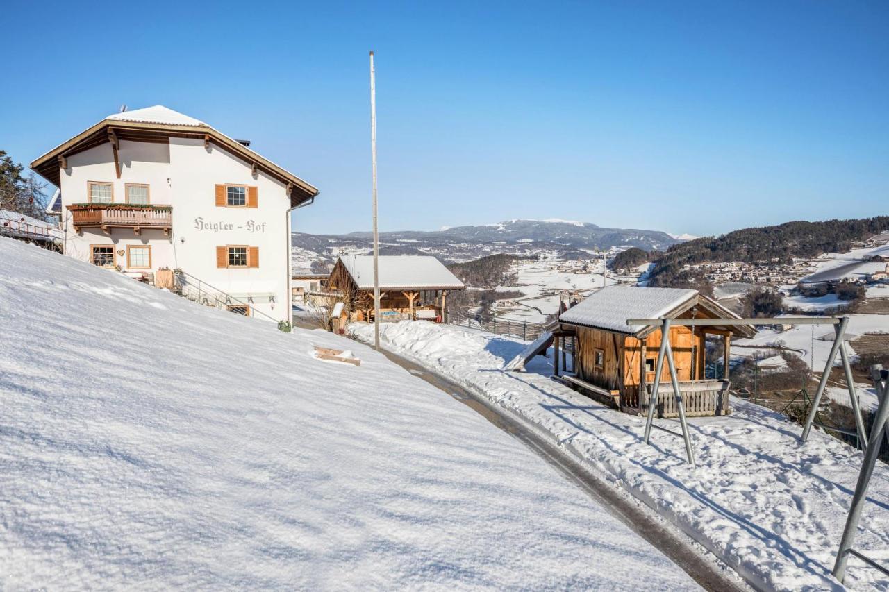 Wohnung Schlern Heigler Hof 콜레피에트라 외부 사진